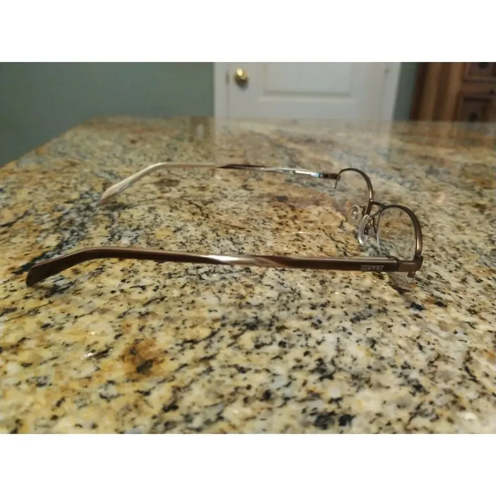 ESPRIT ET9267 Eyeglasses Frame Half Rimless 47-18-135 Nice